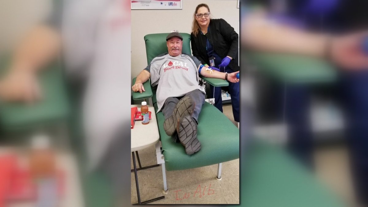 Blood Donor ‘SteveO Negative’ Makes Goal of Donating Blood in all 50