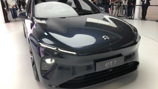 Nio plans to begin deliveries of its ET7 electric sedan in 2022.