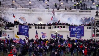 FILE - In this Jan. 6. 2021, file photo, Trump supporters storm the Capitol in Washington.