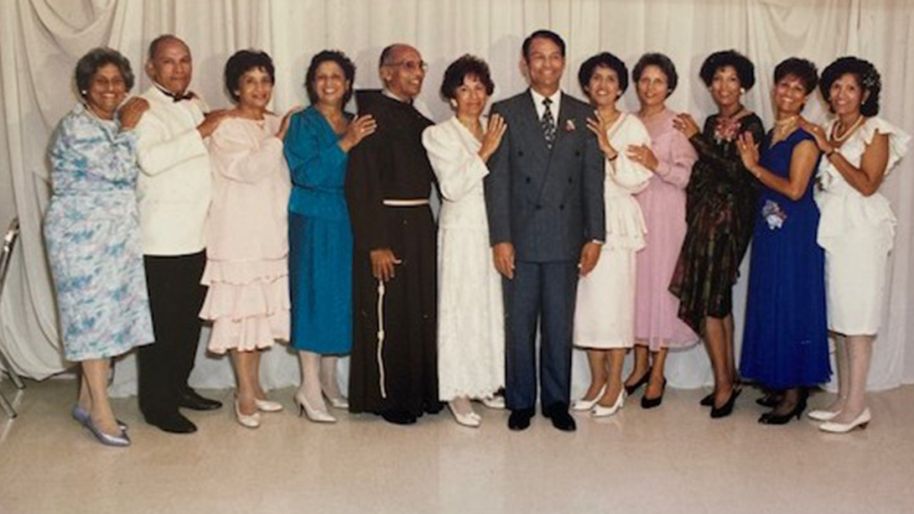 The D'Cruz siblings' 1990 Reunion