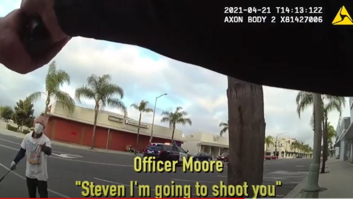 Escondido Police Release Footage of Man Shot, Killed by Officer NBC 7