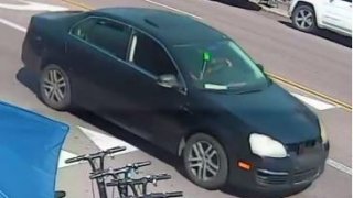 The car involved in the Pacific Beach hate crime on Feb. 28.