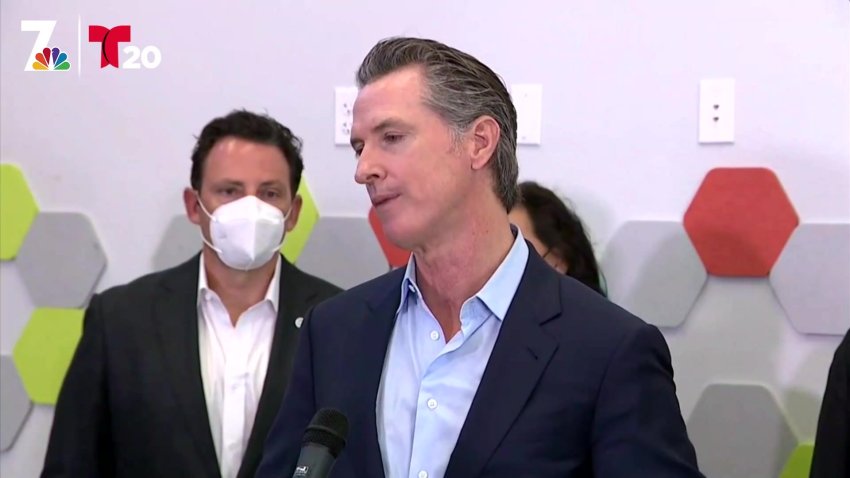 Gov. Newsom: San Diego Is ‘Leading the Way' in Vaccination Efforts