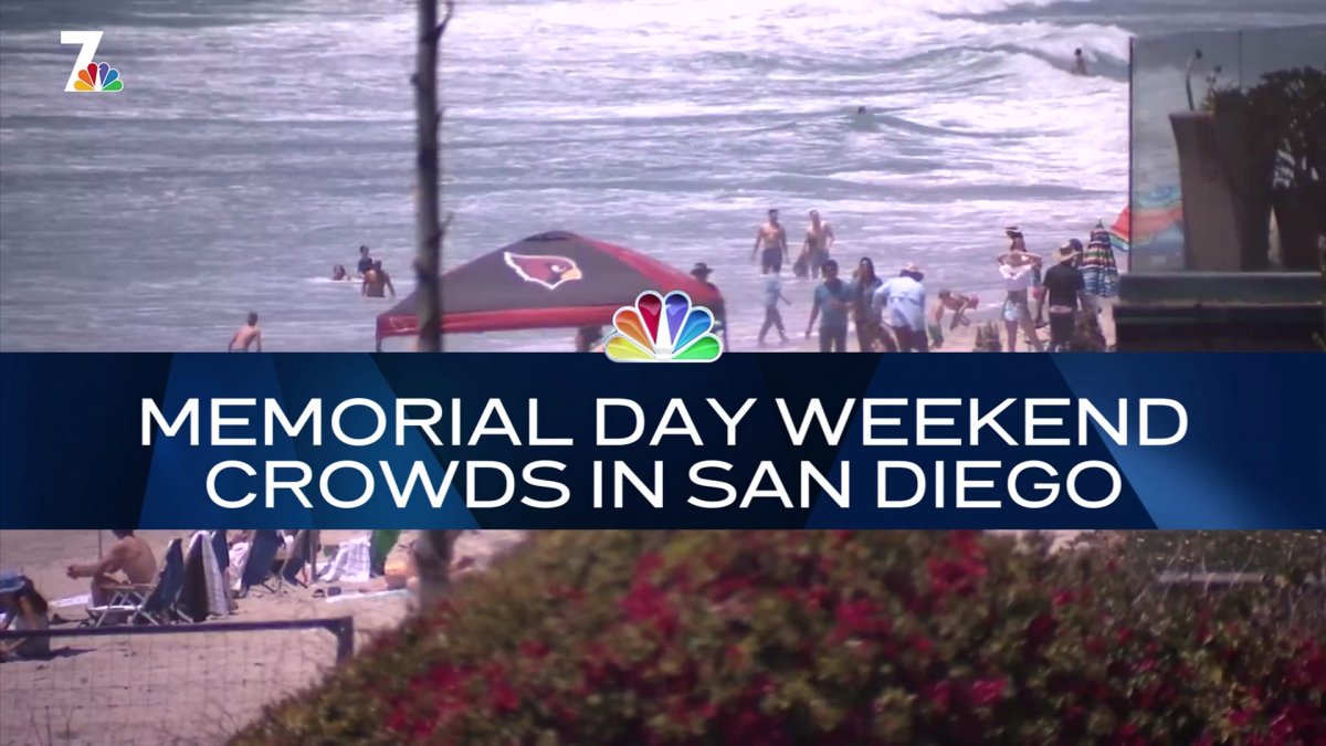 Nightly Check-In: Memorial Day Weekend Draws Crowds to SD – NBC 7 San Diego