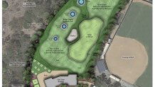 A rendering of what University of San Diego's new golf facility could look like upon completion.