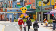 Lego Movie World photographed on Thursday, May 20, 2021.(Photo by Sandy Huffaker)