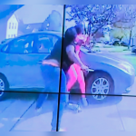 In body cam footage, Ma’Khia Bryant, foreground, wields a knife during an altercation before being shot by an officer in Columbus, Ohio.