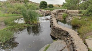 Mission Dam on San Diego River