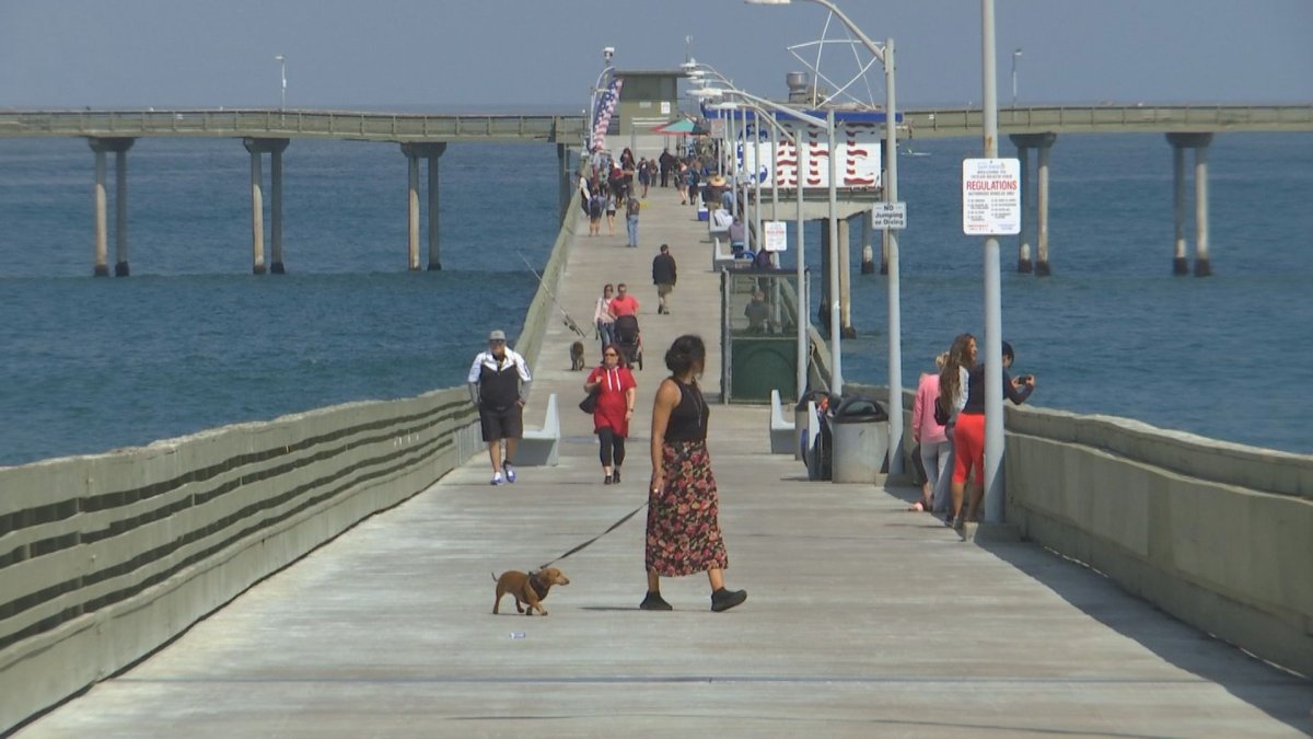 City Reopens Iconic Ocean Beach Pier Mostly Nbc 7 San Diego