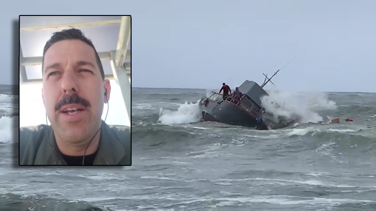 Navy Swimmer Celebrated for Heroic Rescue Efforts in Boat Crash Off