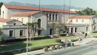 A view of the Central Library in Pasadena.