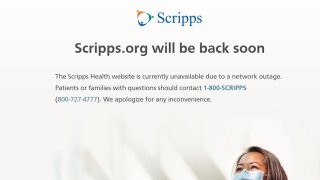 Scripps Health website outage
