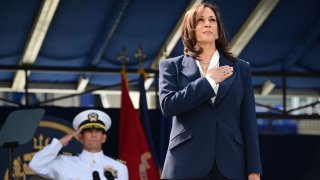 vp kamala harris us naval academy