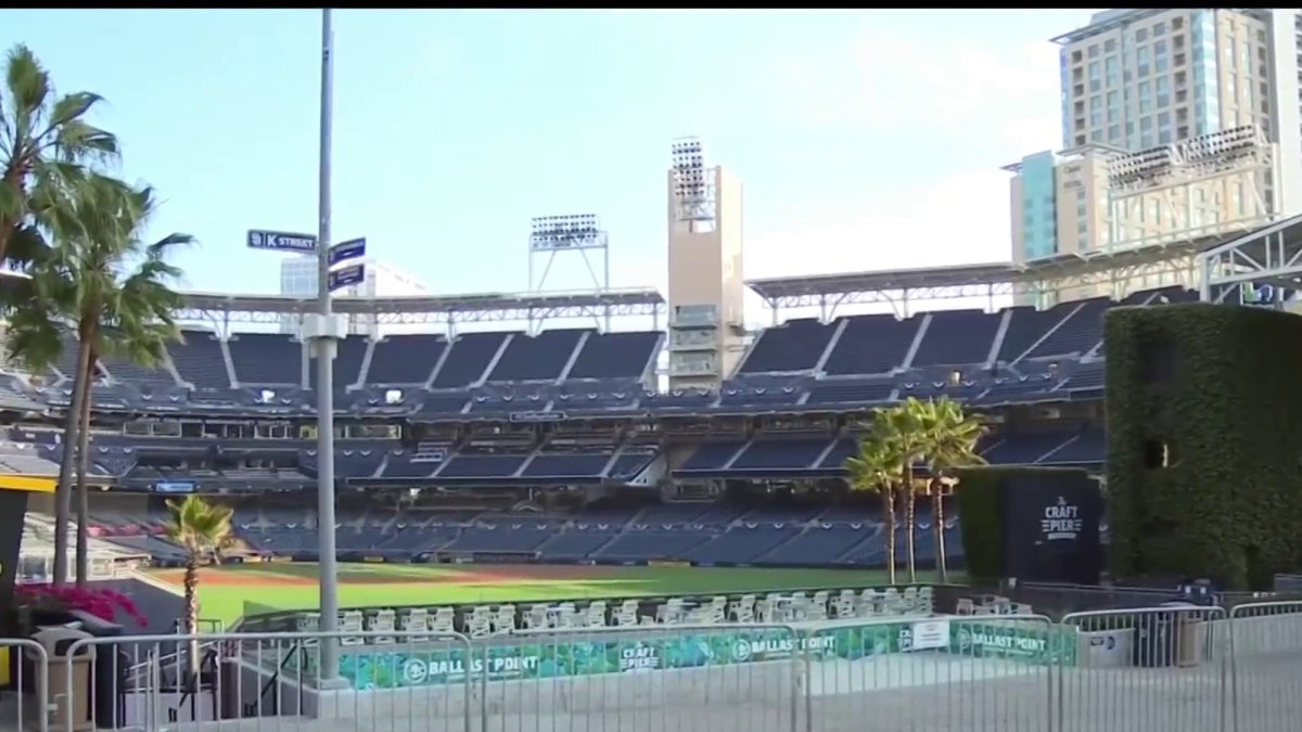 Petco Park Opening at 100 Capacity NBC 7 San Diego