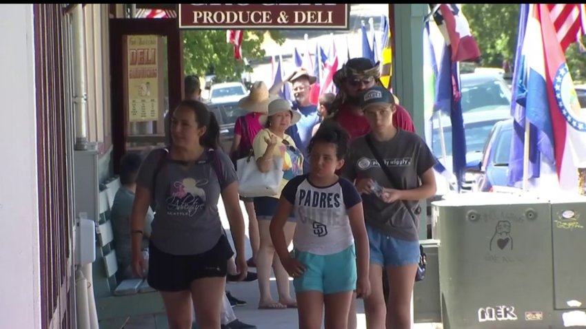 Tourists, Excessive Heat Bear Down on San Diego Mountain Communities