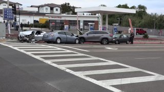 Crash aftermath in Chula Vista