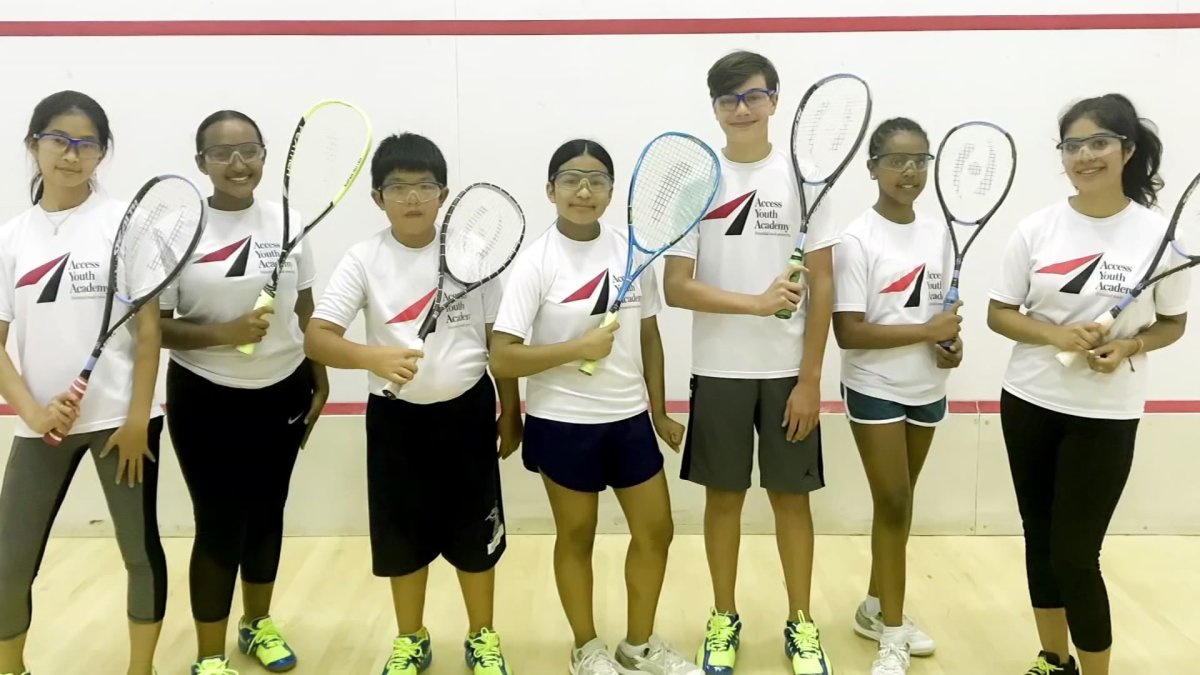 Access Youth Academy Teaches At Risk Youth Through Squash NBC 7 San Diego