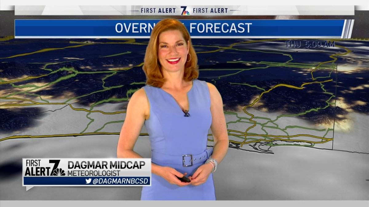 Dagmar Midcap’s Evening Weather Forecast for June 30, 2021 – NBC 7 San ...