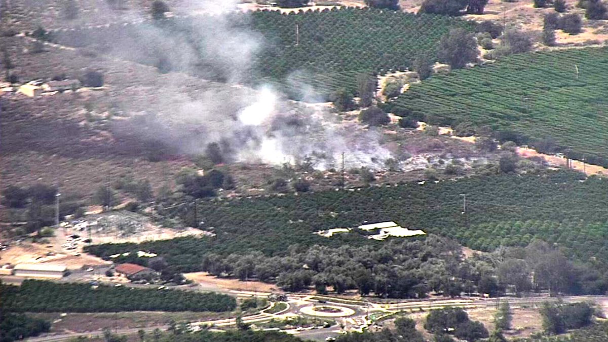 North County Brush Fire – NBC 7 San Diego