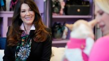 VANDERPUMP DOGS -- "A Paw-fect Proposal" Episode 101 -- Pictured: Lisa Vanderpump -- (Photo by: Casey Durkin/Peacock)