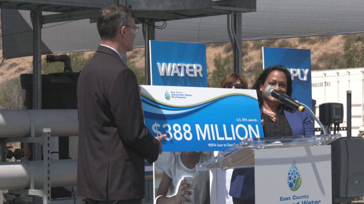 EPA Awards $388 Million Loan for East County Water Purification System ...