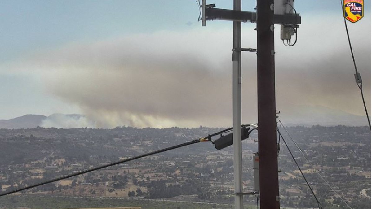 Camp Pendleton Brush Fire Nbc 7 San Diego