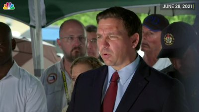 desantis on condo collapse investigation this is going to take a long time nbc 7 san diego