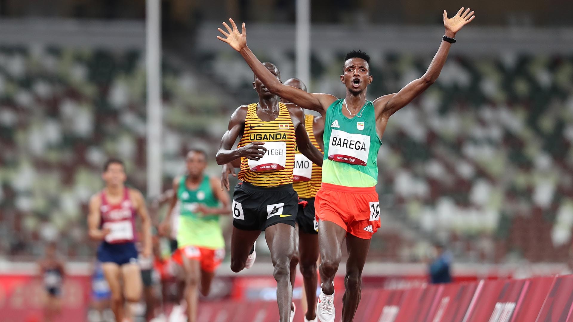 Barega Shocks Cheptegei for 10K Gold, First Tokyo Track