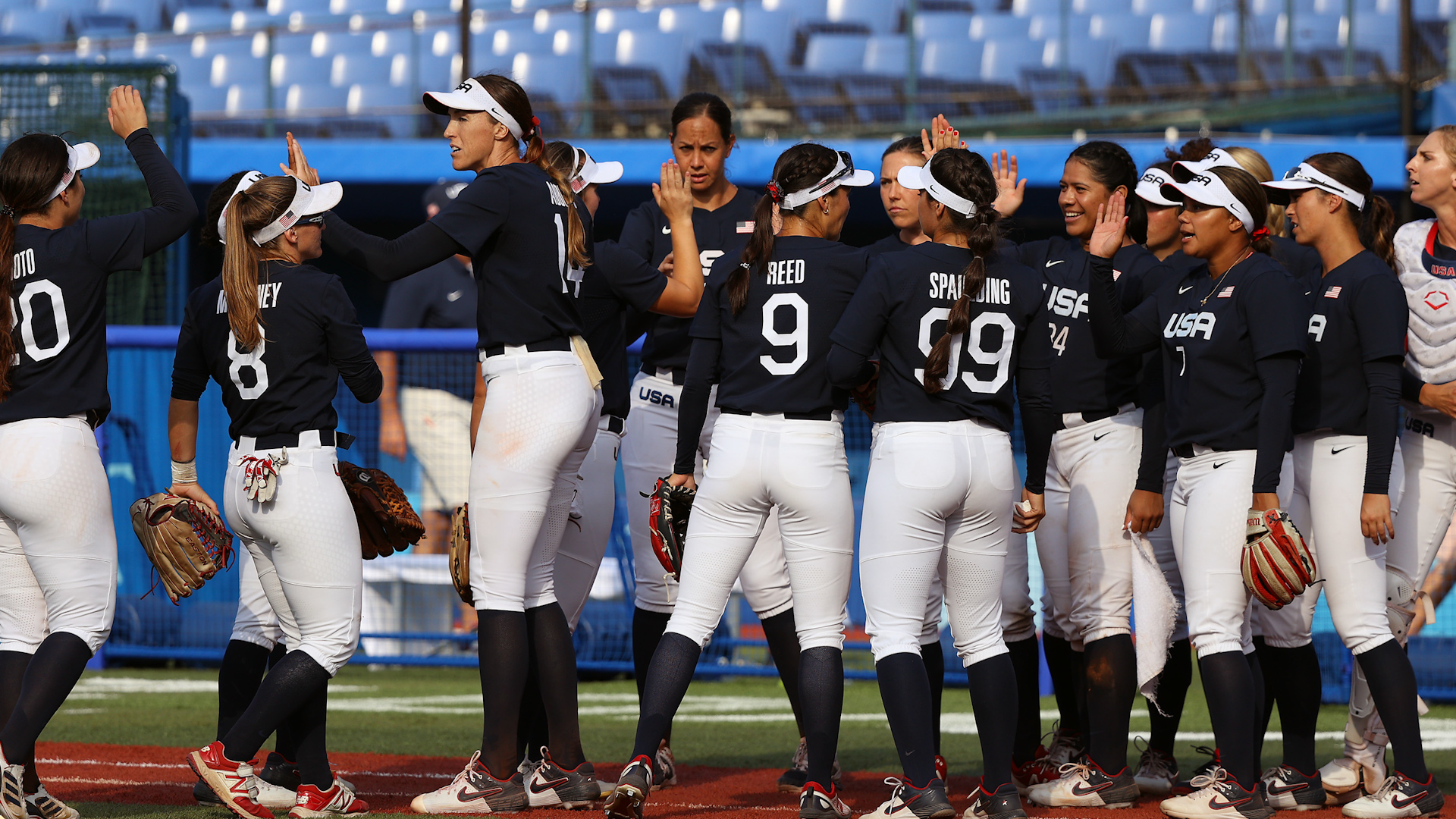Us Olympic Softball Team Defeats Mexico 2 0 In Third Straight Shutout Victory Nbc 7 San Diego