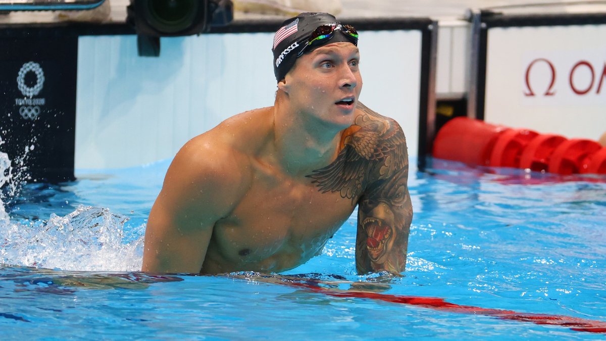 Caeleb Dressel Sprints to Third Individual Gold in 50m Freestyle – NBC ...
