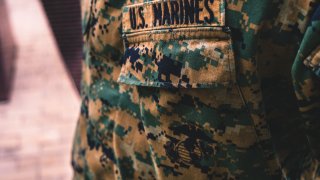 Uniform of the US Marines.
