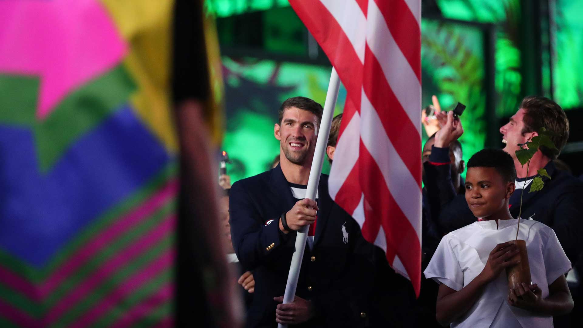 History of United States Olympic Team Flagbearers NBC 7 San Diego
