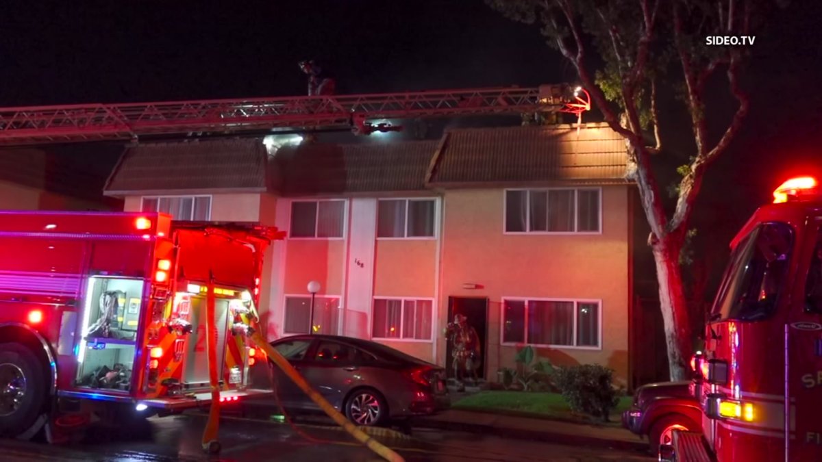3 Families Displaced After Fire Rips Through San Ysidro Apartment Units