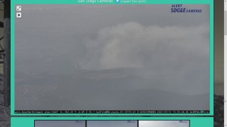 smoke from a wildfire near Valley Center