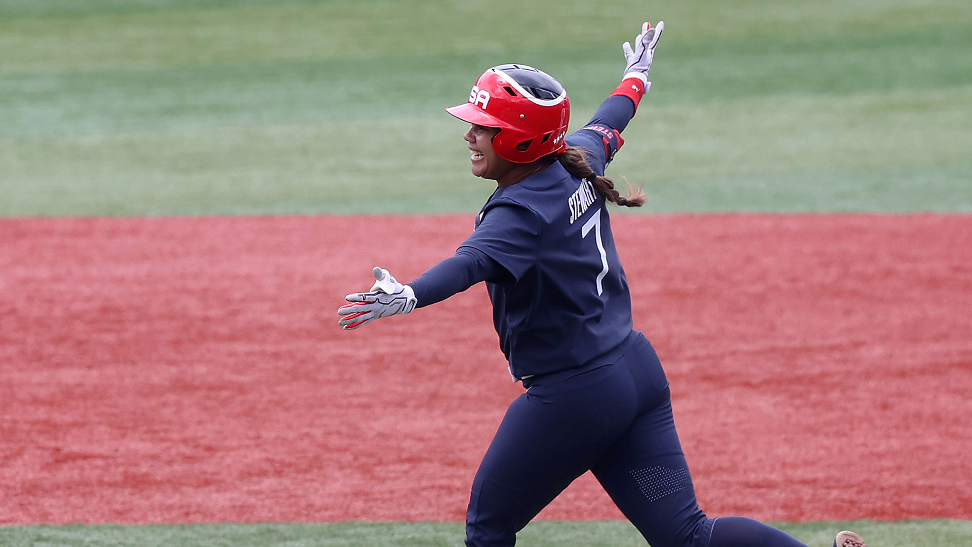 Team Usa Softball Improves To 5 0 With Walkoff Against Japan Nbc 7 San Diego