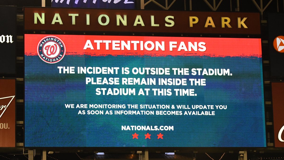 Padres pulled kids into dugout during shooting near Nationals Park
