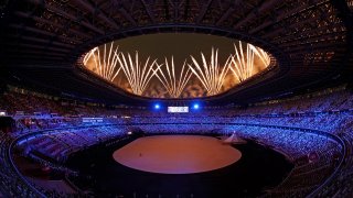The Tokyo Olympic Games officially get underway with the Opening Ceremony at the Olympic Stadium in Tokyo.