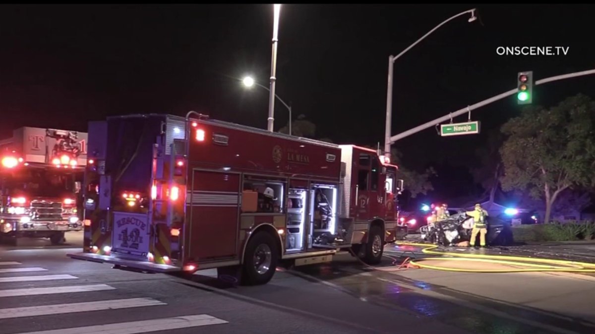 Crash in El Cajon Leaves 1 Dead, 3 Injured NBC 7 San Diego