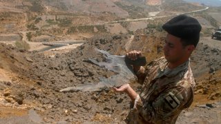 Lebanese army soldier