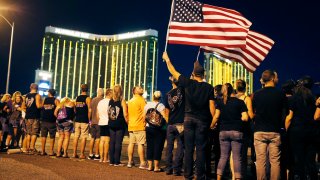 Human chain around country music festival