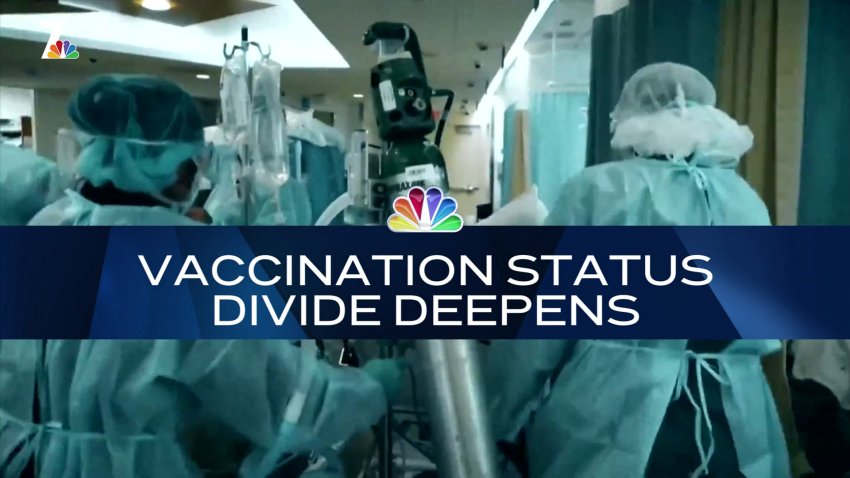 Nightly Check-In: Vaccine Status Divide Deepens