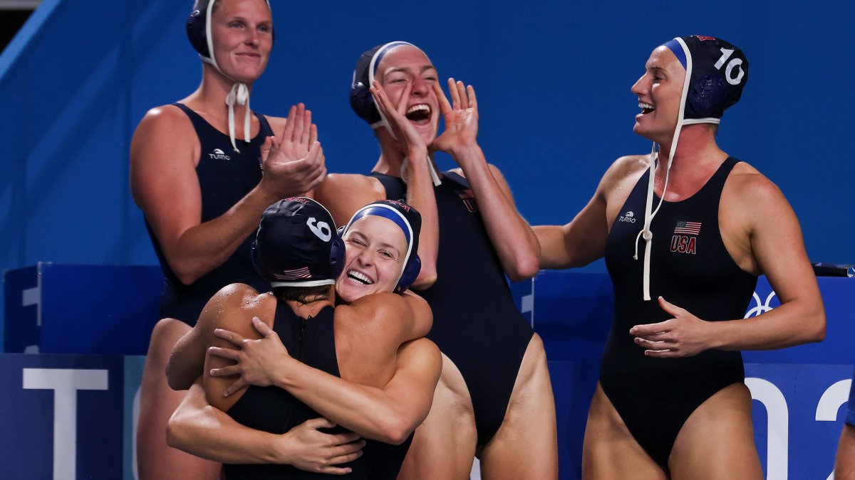 Us Womens Water Polo Team Wins Third Straight Olympic Gold Nbc 7 San 