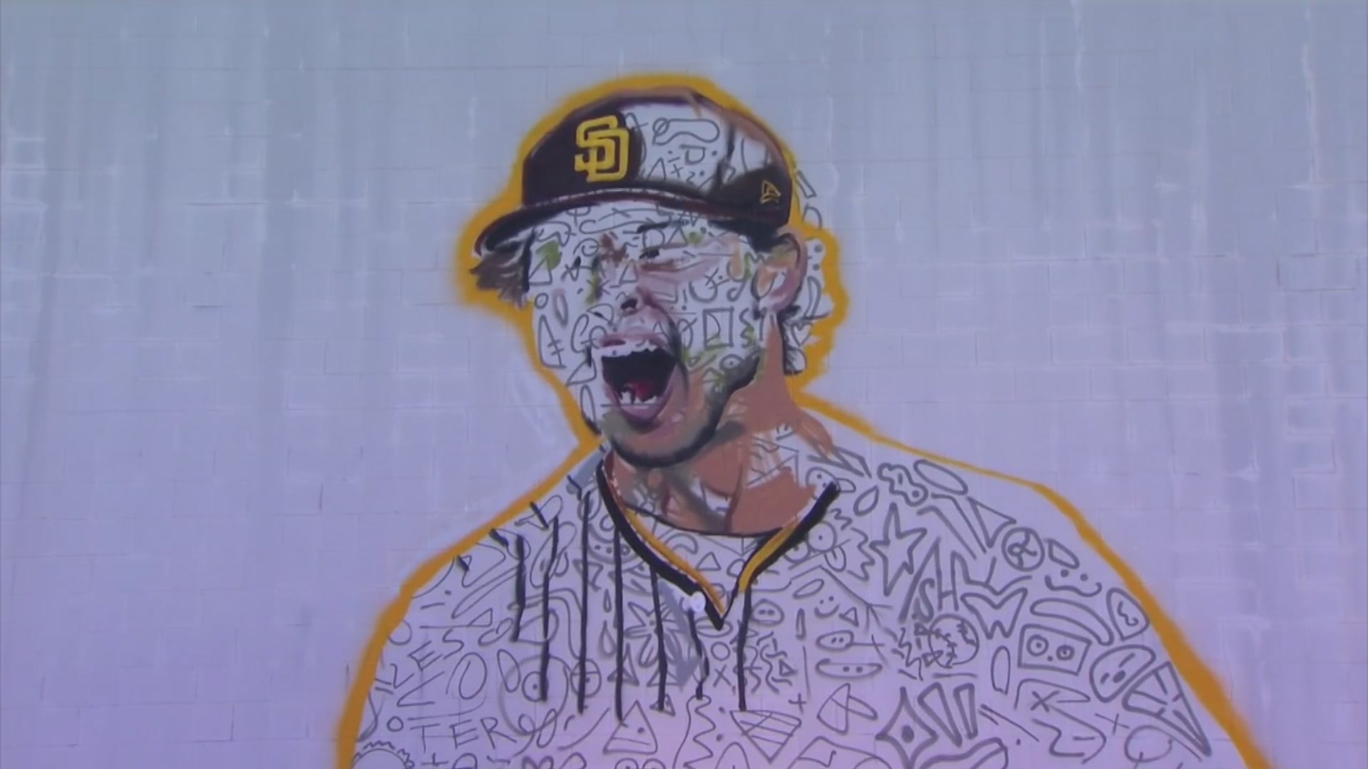 New San Diego Padres Mural in Kearny Mesa – NBC 7 San Diego