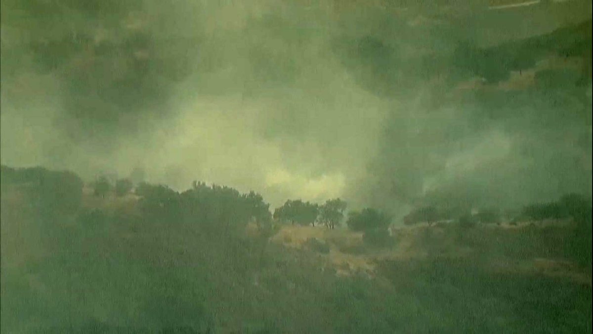 Brush Fire Breaks out in North County NBC 7 San Diego