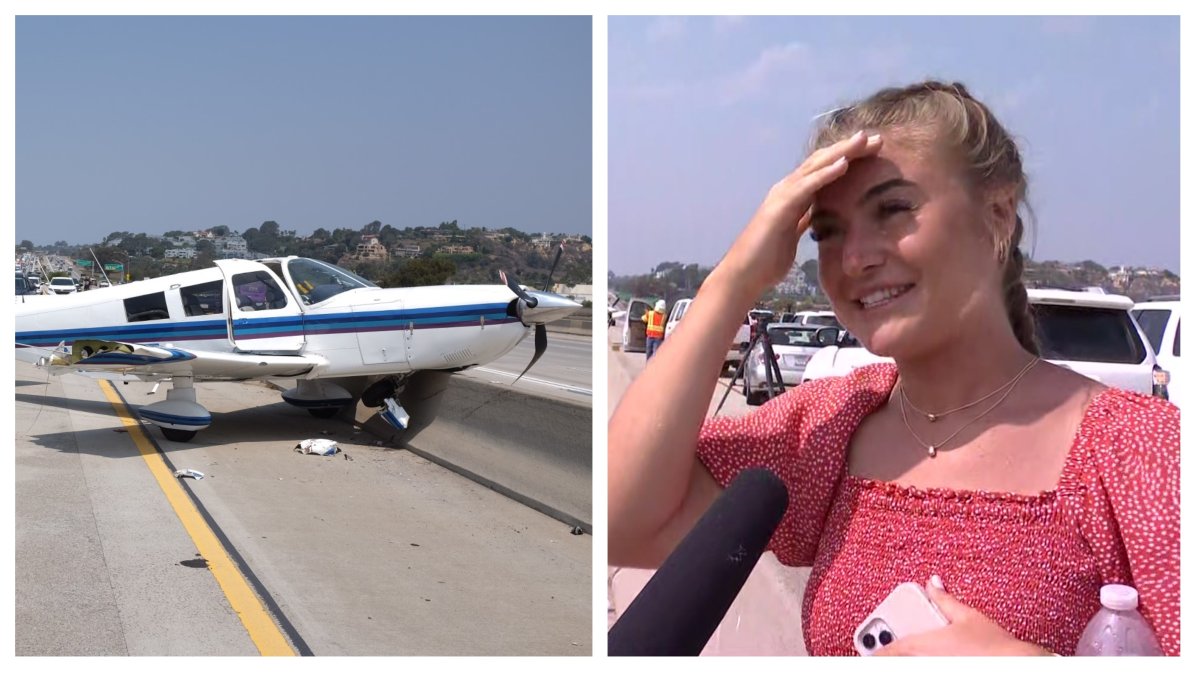 , Girl Whose Automobile Broke Airplane’s Touchdown on Del Mar Freeway Speaks Out – NBC 7 San Diego
