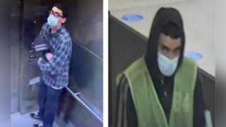 A man who breached security at LAX is pictured in photos provided by investigators.