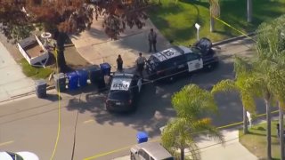 San Diego County Sheriff's deputies are responding to an incident in Vista