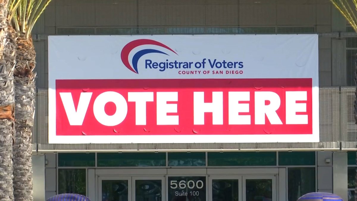 Vote centers open for early bird voters across San Diego County