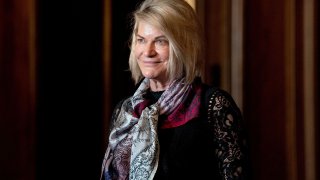 Senator-elect Cynthia Lummis, a Republican from Wyoming, stands for a photo at the U.S. Capitol in Washington, D.C., November 9, 2020.