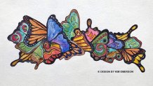 Butterfly Mural Design